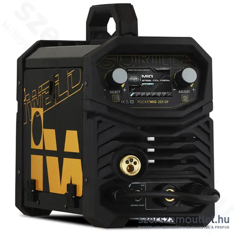 IWELD GORILLA POCKETMIG 225 DOUBLE PULSE Hegesztő inverter (10-200A)