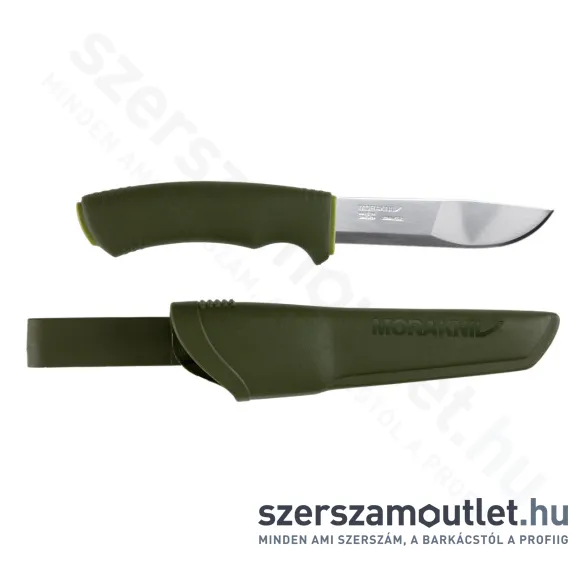 MORAKNIV BUSHCRAFT FOREST (S) kés, tokkal, zöld