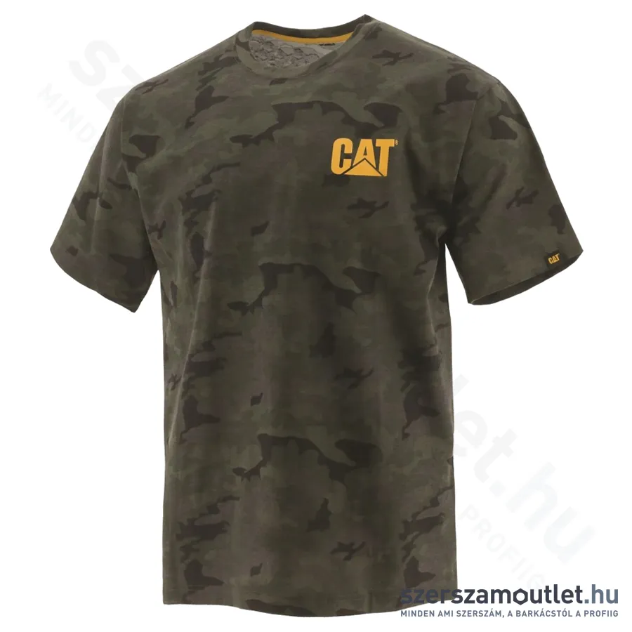 CATERPILLAR TRADEMARK T-SHIRT Póló (Terepszín) (W05324)