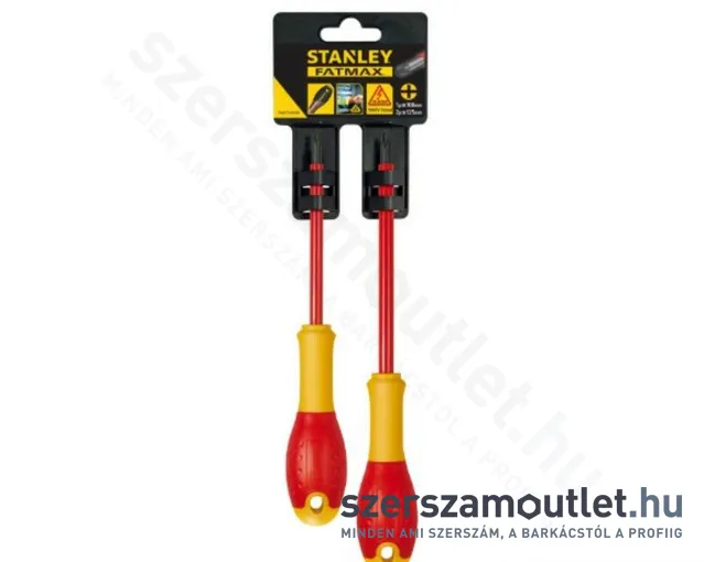 STANLEY FatMax Borneo szigetelt csavarhúzó PH1x100, PH2x125mm