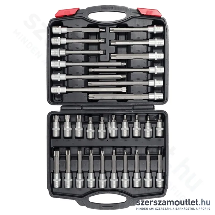 YATO Bit dugókulcs készlet 32 részes Torx 1/2