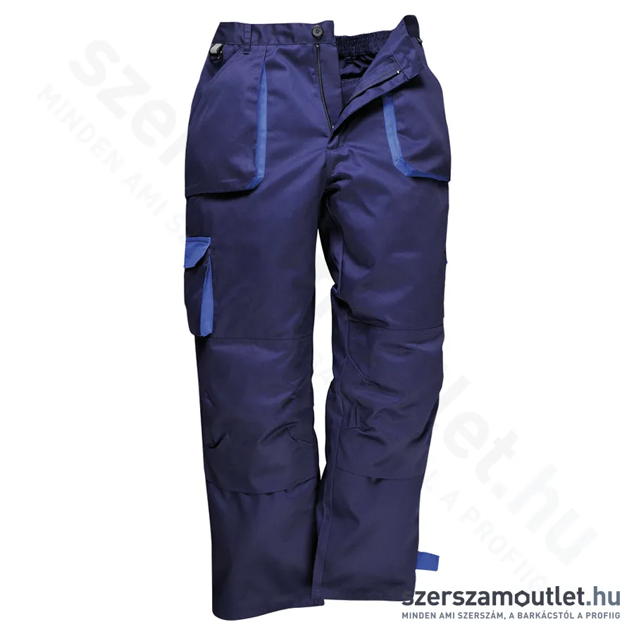 PORTWEST TX16 TEXO CONTRAST Bélelt nadrág [Tengerészkék] (TX16NARXXL)