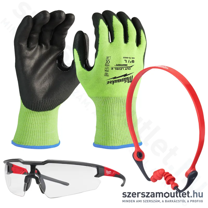 MILWAUKEE Munkavédelmi csomag 3 részes (XL/10) (4932492065)