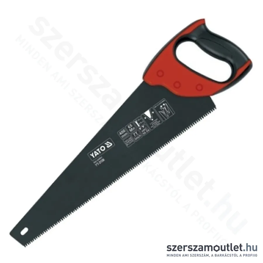 YATO Rókafarkú fűrész teflon bevonattal 3 élű 400mm (YT-3106)