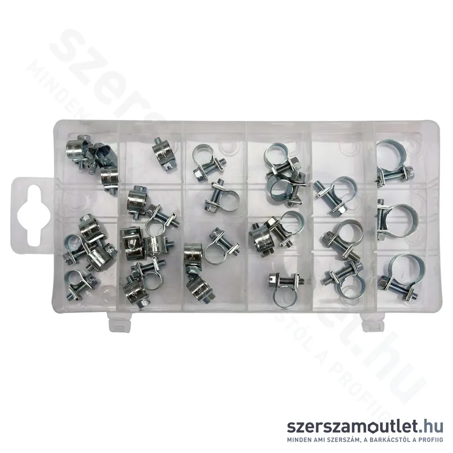 YATO csőbilincs készlet 6-16mm 30db-os (YT-06783)