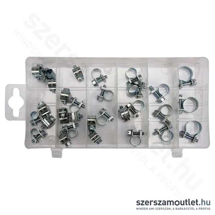 YATO csőbilincs készlet 6-16mm 30db-os (YT-06783)
