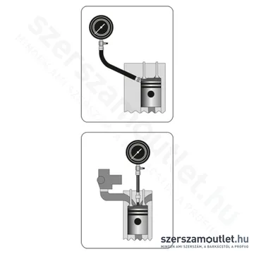 YATO Kompressziómérő óra 21bar (YT-7301)