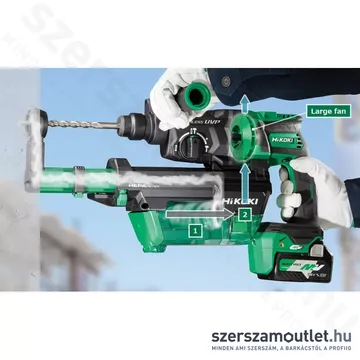 HIKOKI Porelszívó rendszer DH36DPE/DH18DPC-hez (376971)