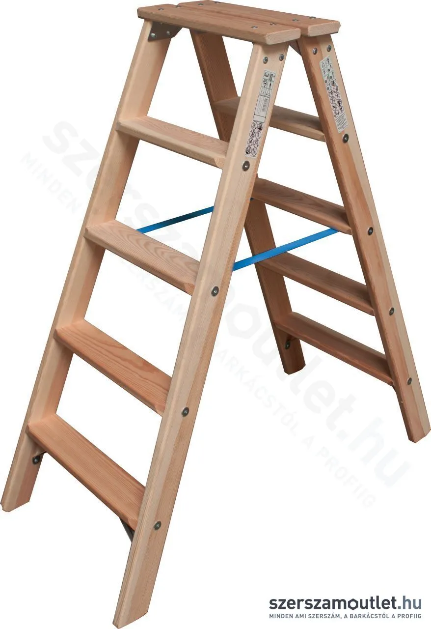 KRAUSE STABILO Lépcsőfokos falétra 2x5 fokos (818423)