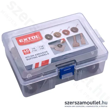 EXTOL Mini csiszoló készlet 40 részes