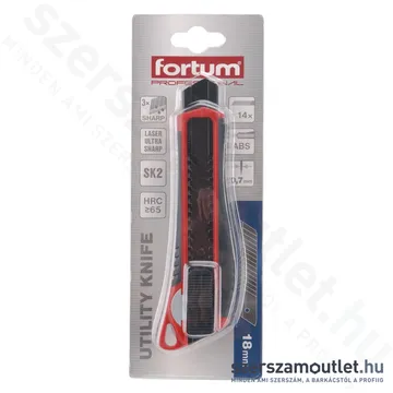 FORTUM Tapétavágó kés 18mm