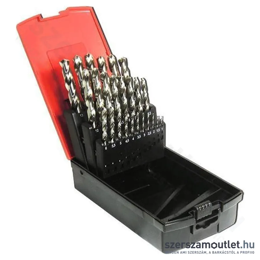 MAKITA HSS-Co 5 fémfúrószár készlet 1-10mm 19db-os (P-73710)