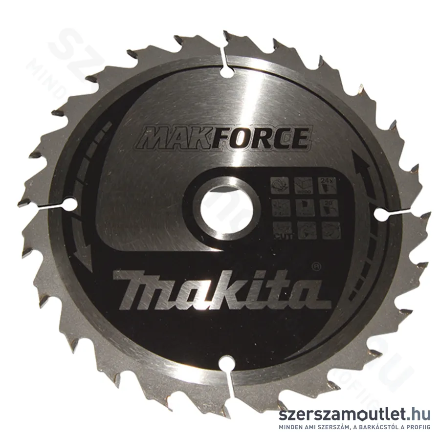 MAKITA M-force Körfűrésztárcsa 160x20mm Z24 (B-08296) (B-32203)