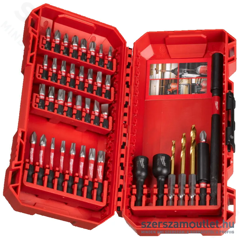 MILWAUKEE SHOCKWAVE™ IMPACT DUTY bitkészlet 40 részes (4932492004)