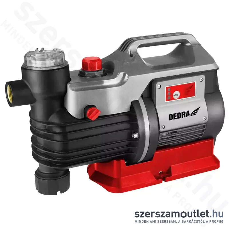DEDRA Kerti szivattyú, LED panel (850W/3600l/h)