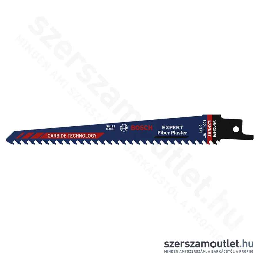 BOSCH EXPERT Fiber Plaster S 641 HM szablyafűrészlap 100mm [1db] (2608900407)