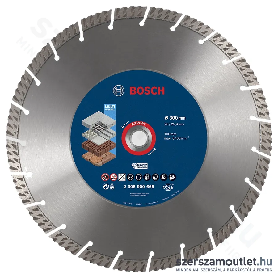 BOSCH EXPERT Universal vágótárcsa 300x2,8x25,4mm (2608900665)