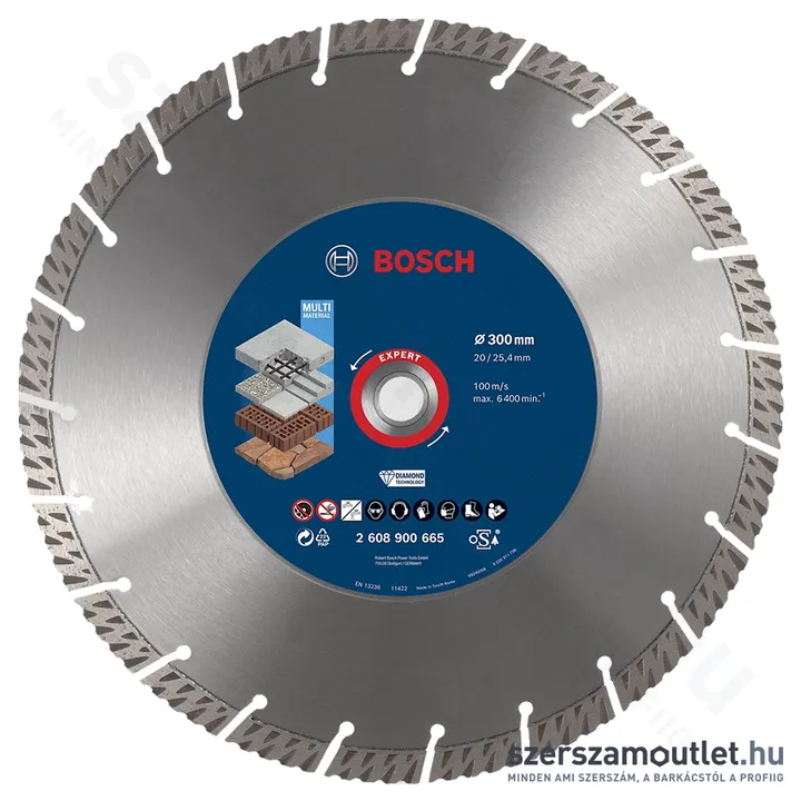 BOSCH EXPERT Universal vágótárcsa 300x2,8x25,4mm (2608900665)