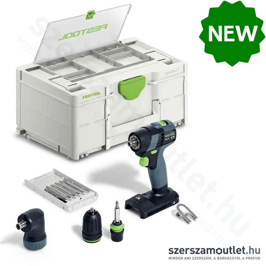 FESTOOL TXS 18-Basic-Set akkus fúró-csavarbehajtó