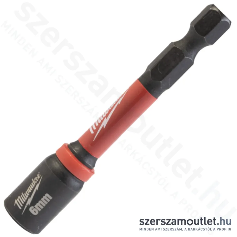 MILWAUKEE SHOCKWAVE™ Bitbefogású mágneses dugókulcs HEX6x65mm (4932492435)
