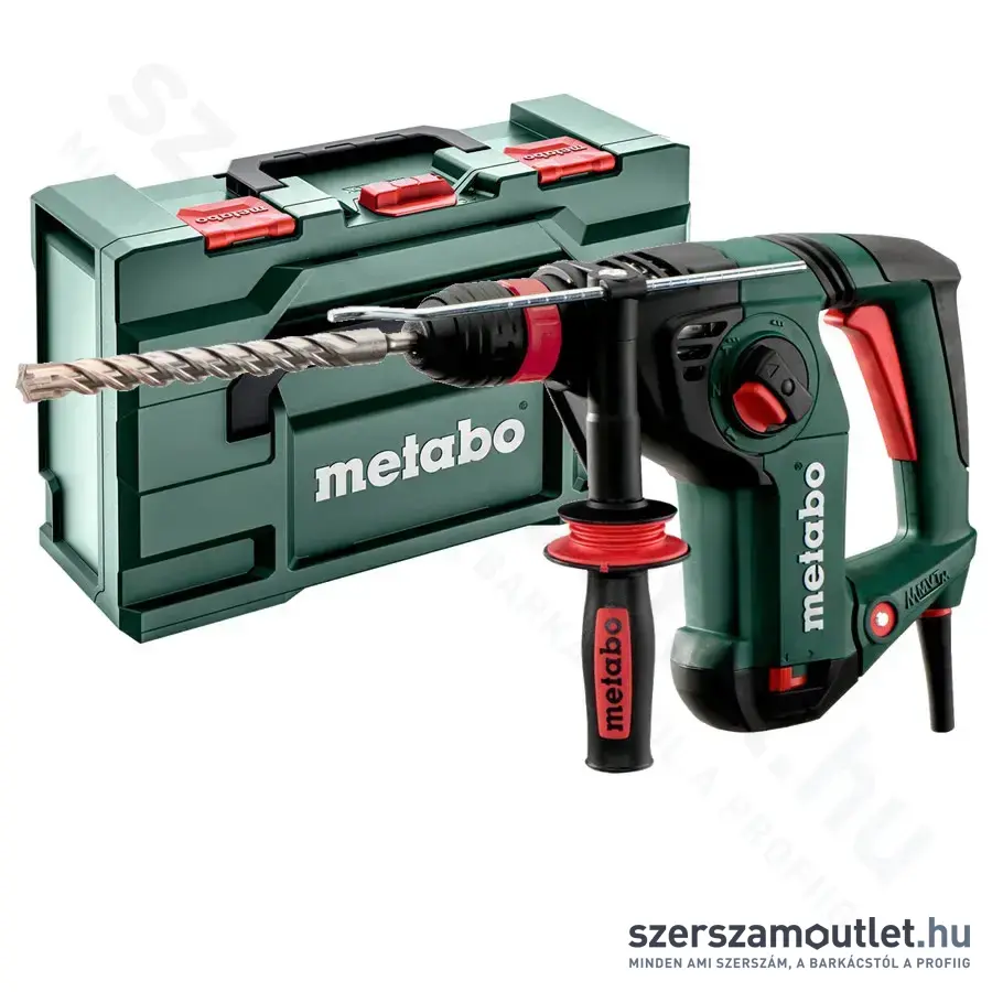 METABO KHE 3251 Fúró-vésőkalapács + cseretokmány (800W/3,1J) metaBOXban