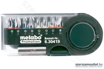 METABO SP Bitkészlet 9db-os (630419000)