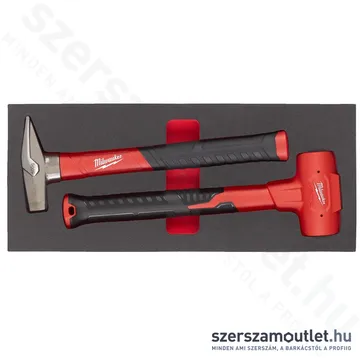MILWAUKEE Kalapács készlet habbetétben, 2 részes (4932493253)
