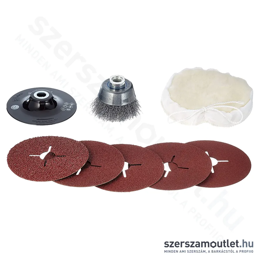WOLFCRAFT Hobby készlet sarokcsiszolóhoz 8db-os (1256455) (2177000)