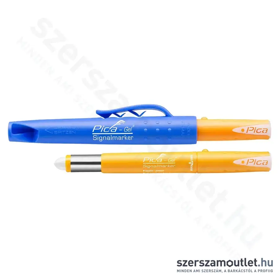 PICA Gél jelölőmarker 8mm (Fehér) (8080)