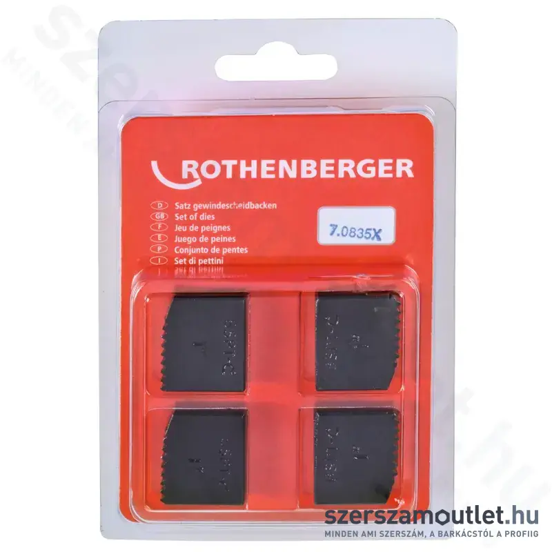 ROTHENBERGER Menetmetsző kés készlet BSPT R 1
