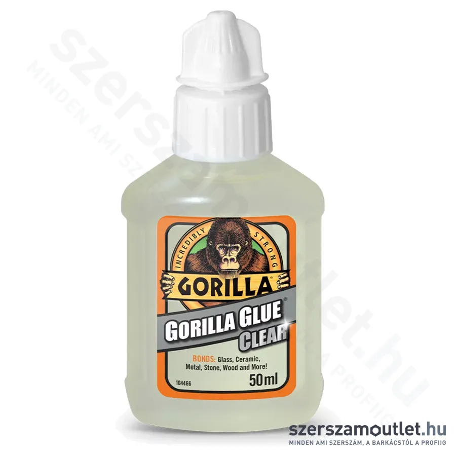 GORILLA GLUE CLEAR Kristálytiszta ragasztó 50ml (1244001)