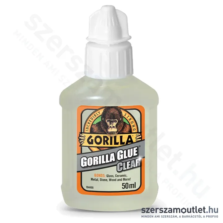 GORILLA GLUE CLEAR Kristálytiszta ragasztó 50ml (1244001)