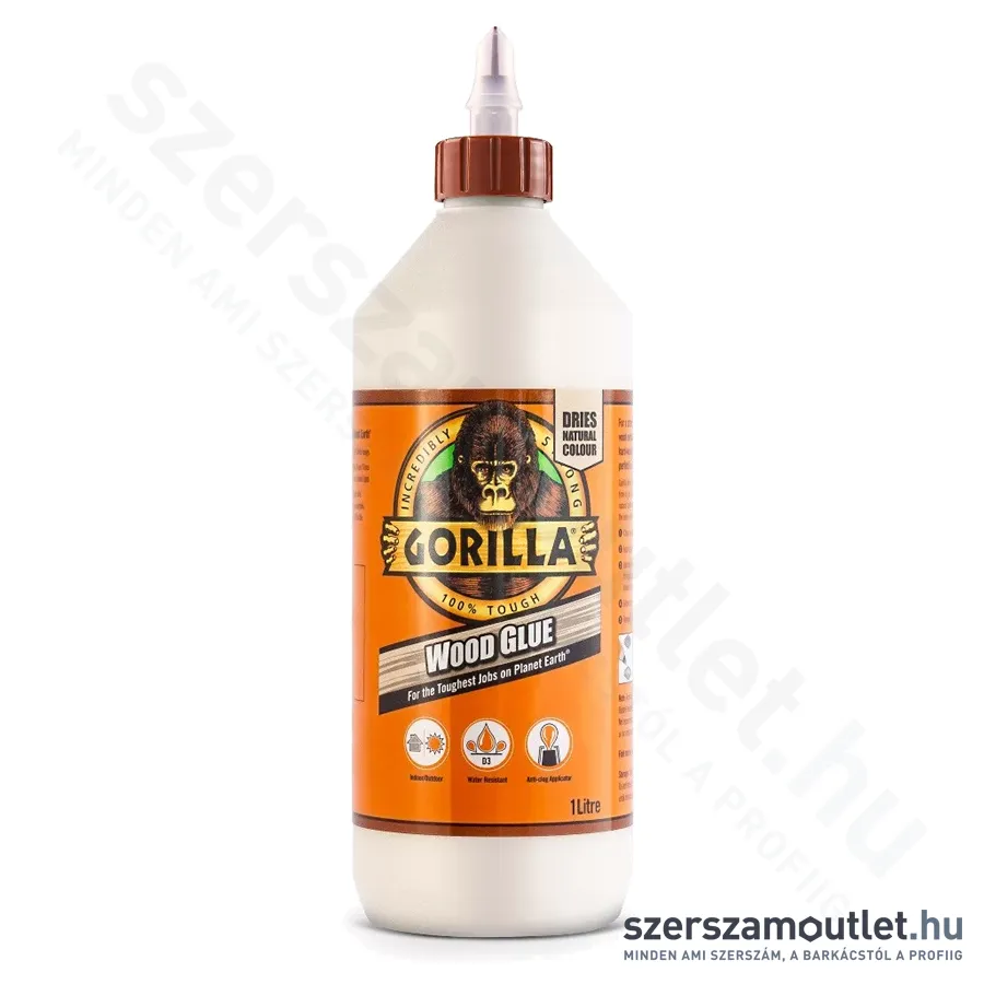GORILLA WOOD GLUE Faragasztó D3 1l (5044360)