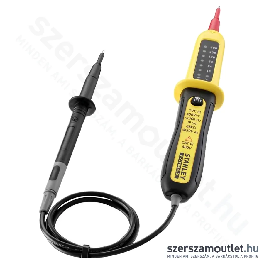 STANLEY FATMAX Feszültségmérő AC/DC 400V (FMHT82566-0)