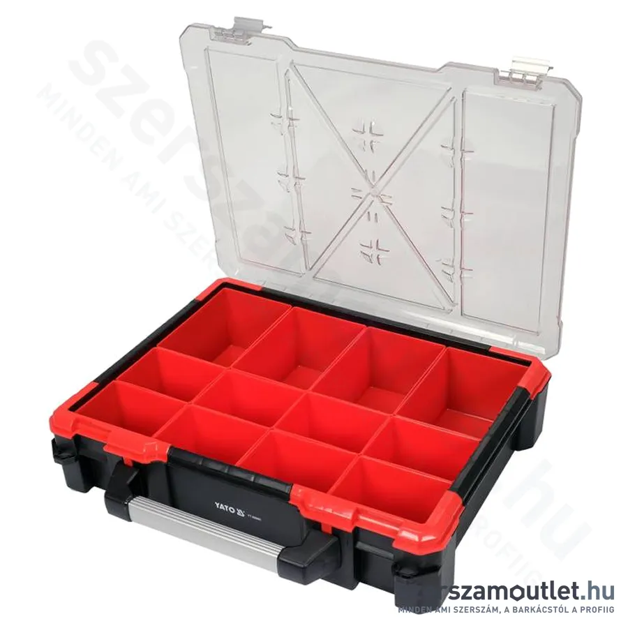 YATO Rendszerező 12 rekesszel 490x420x115mm (YT-08960)