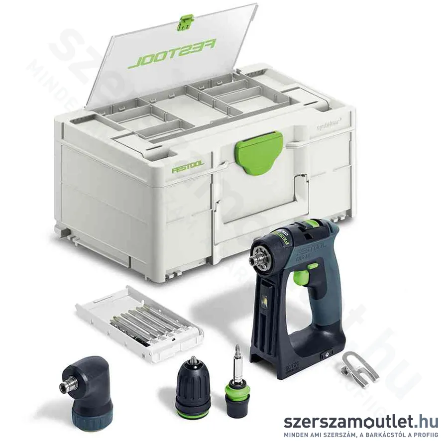 FESTOOL CXS 18-Basic-Set akkus fúró-csavarbehajtó