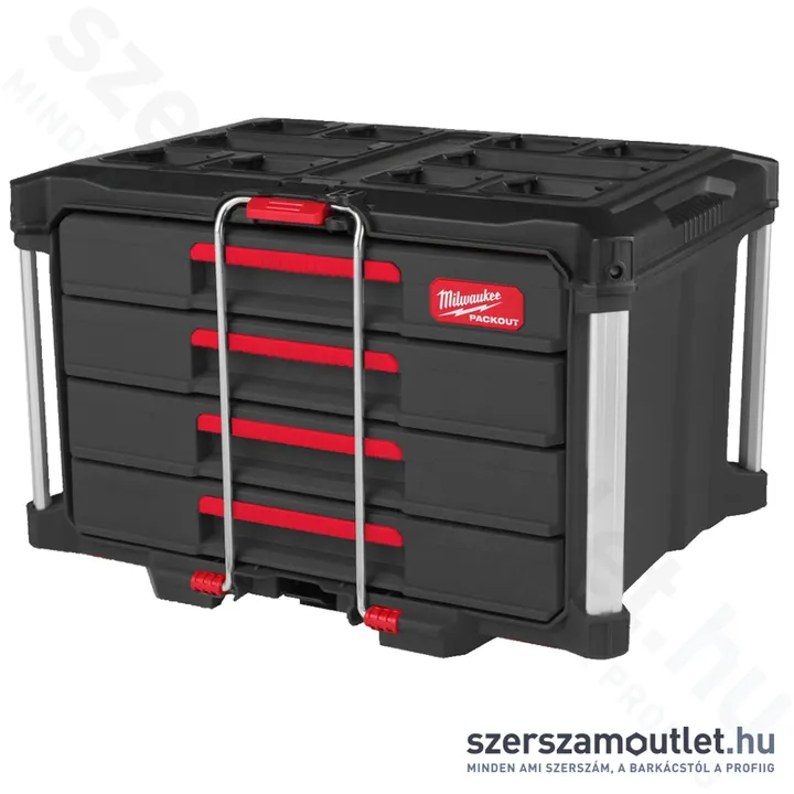 MILWAUKEE PACKOUT 4 Fiókos tároló láda (4932493189)