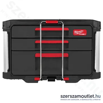 MILWAUKEE PACKOUT 2+1 Fiókos tároló láda (4932493190)