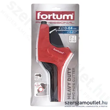 FORTUM Műanyagcső vágóolló max.:64mm