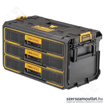 DEWALT TOUGHSYSTEM 3 fiókos tárolódoboz 554x320x313mm (DWST08330-1)