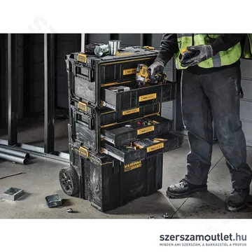 DEWALT TOUGHSYSTEM 3 fiókos tárolódoboz 554x320x313mm (DWST08330-1)
