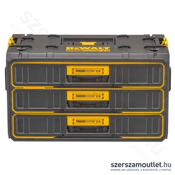DEWALT TOUGHSYSTEM 3 fiókos tárolódoboz 554x320x313mm (DWST08330-1)