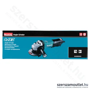 MAKITA GA5093X01 Sarokcsiszoló lágyindítással+fék (1900W/125mm)