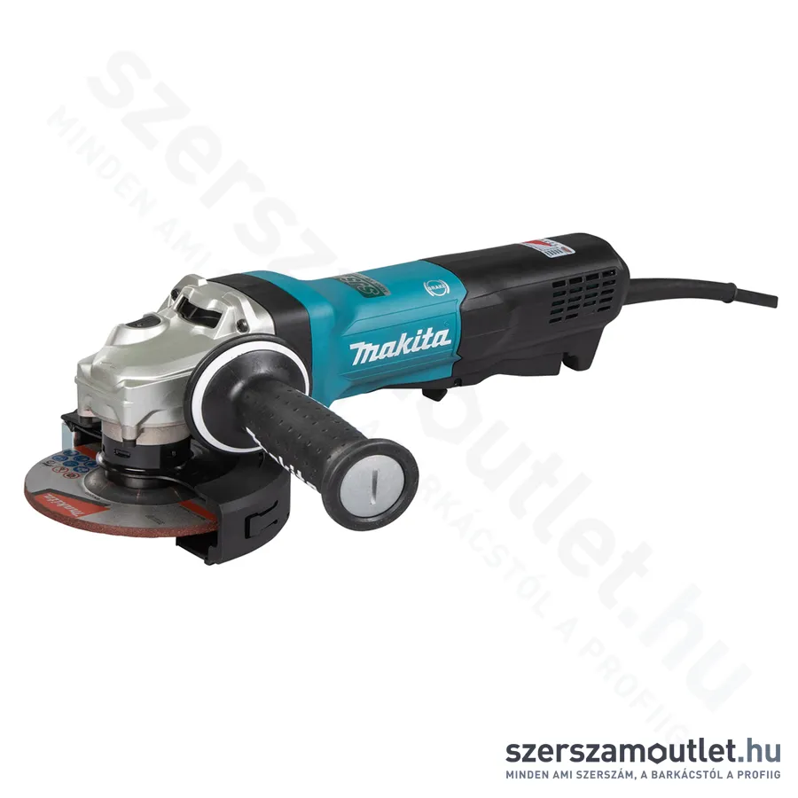 MAKITA GA5093X01 Sarokcsiszoló lágyindítással+fék (1900W/125mm)