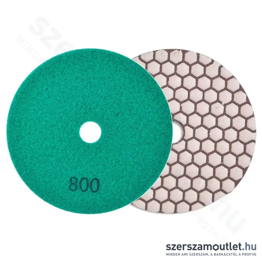DEDRA Gyémánt polírozó korong 125mm G800