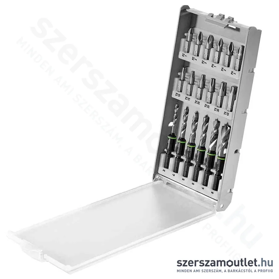 FESTOOL BKS SYS3 D3-8 K CE/W Fúró és bit készlet