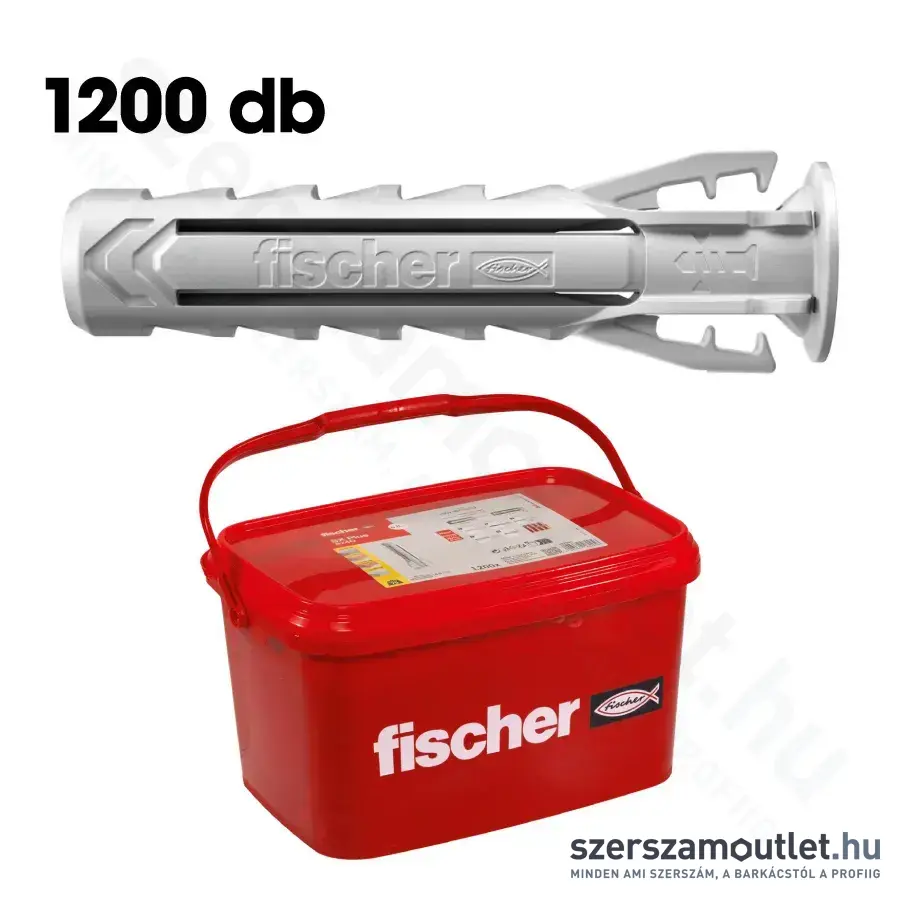 FISCHER SX Plus Műanyag dübel 8x40mm [1200db/vödör] (567899)