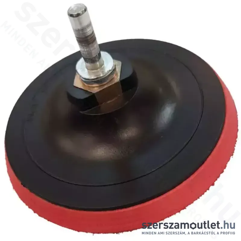 DEDRA Gumitárcsa sarokcsiszolóhoz - Fúrószárral M14 125mm