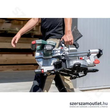 METABO KGS 18 LTX BL 254 Akkus szénkefementes gérvágó 18V (lágyindítás) (Akku és töltő nélkül)