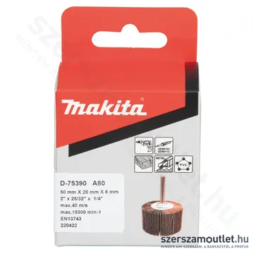 MAKITA Csapos csiszoló A80 50x20x6mm (D-75390)